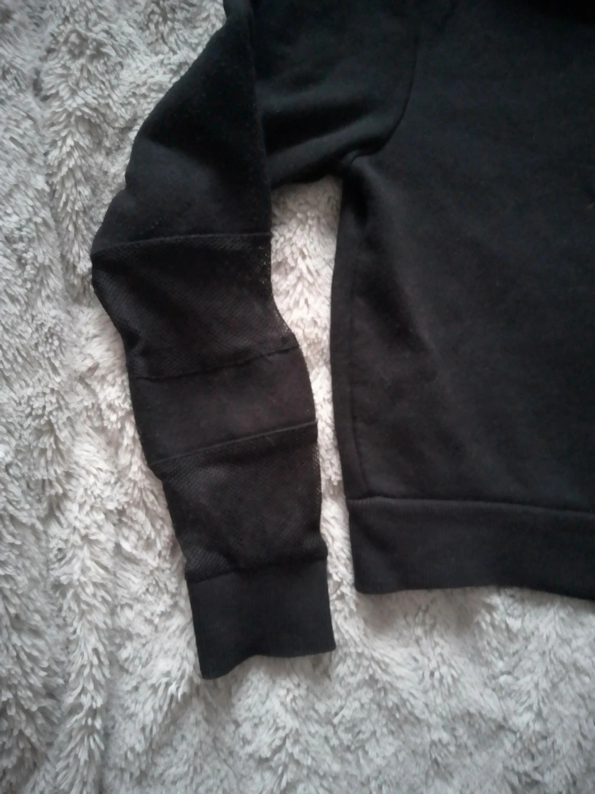 Black sweatshirt size XS – photo 2